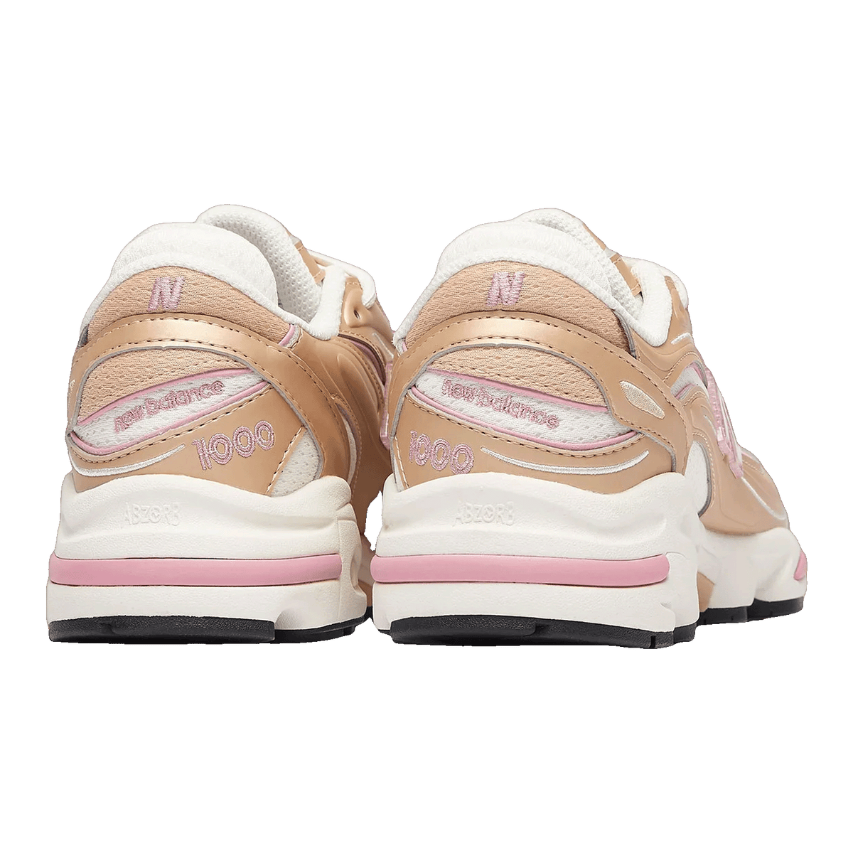 New Balance 1000 White Gold Pink Back M1000FLP