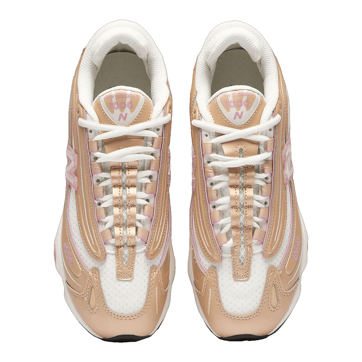 New Balance 1000 White Gold Pink Oben M1000FLP