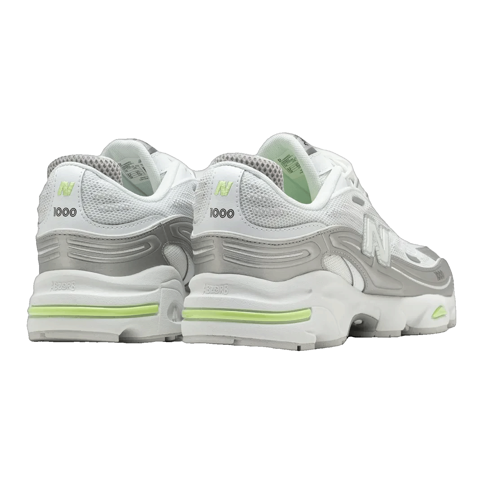 New Balance 1000 White Silver Mint Flash Back M1000DI