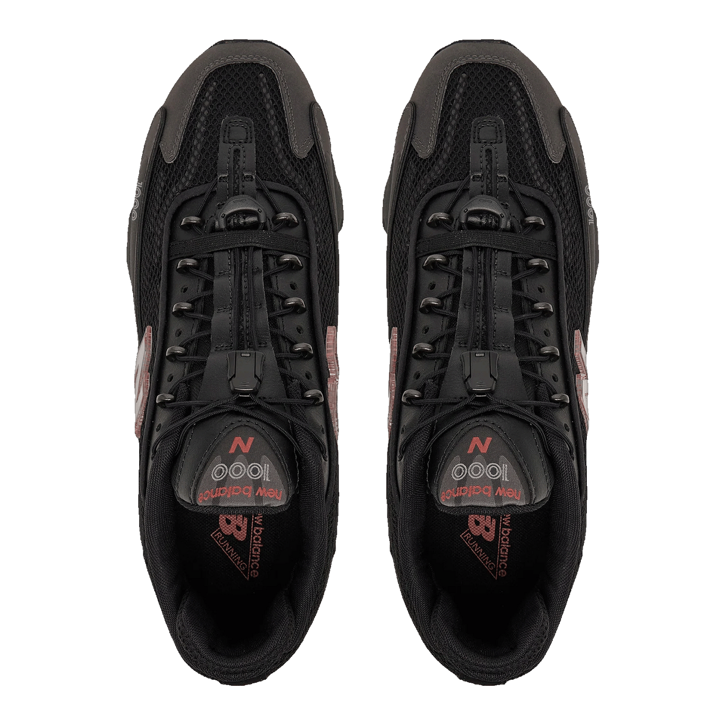 New Balance 1000G Black Metallic Red Rock Oben U100010A