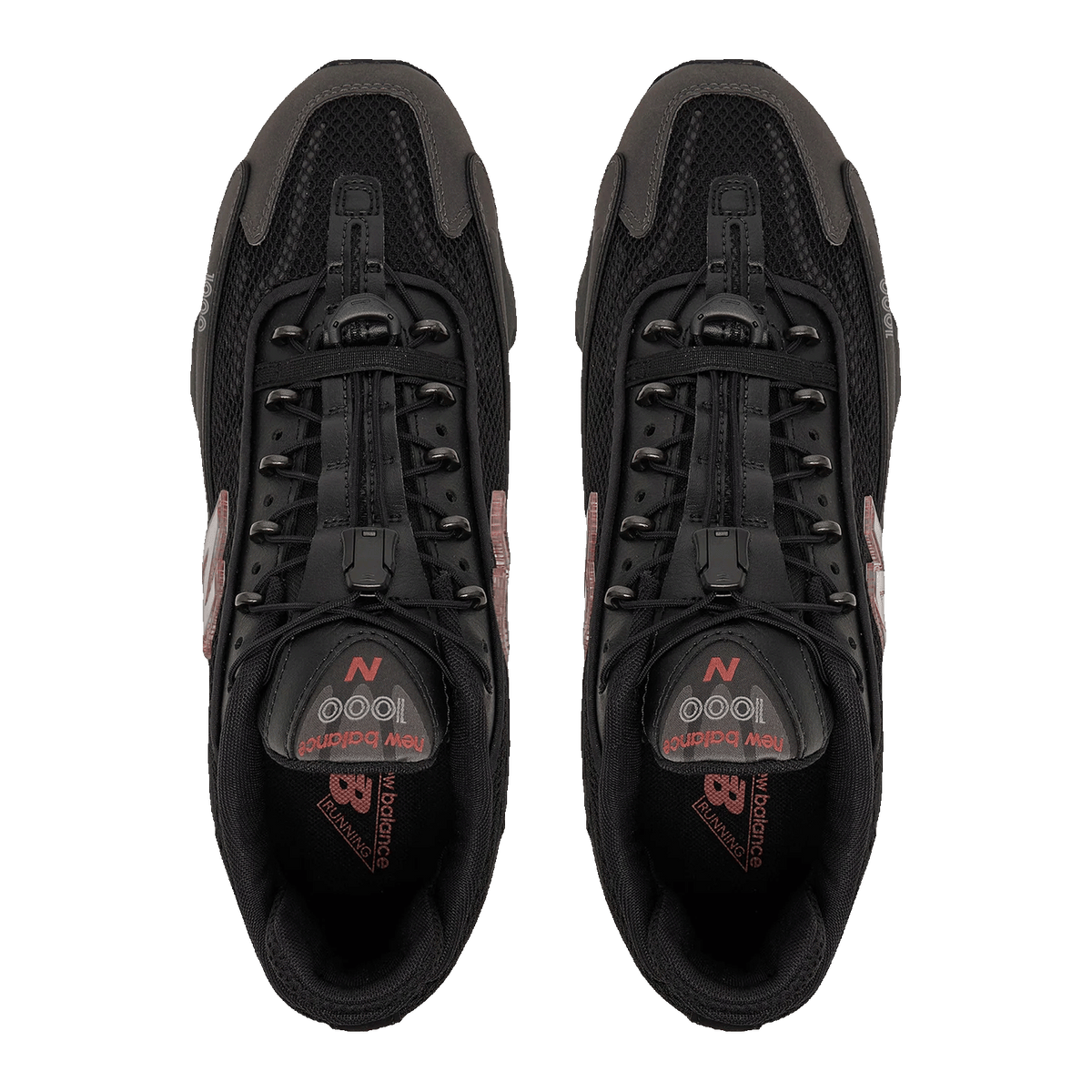 New Balance 1000G Black Metallic Red Rock Oben U100010A