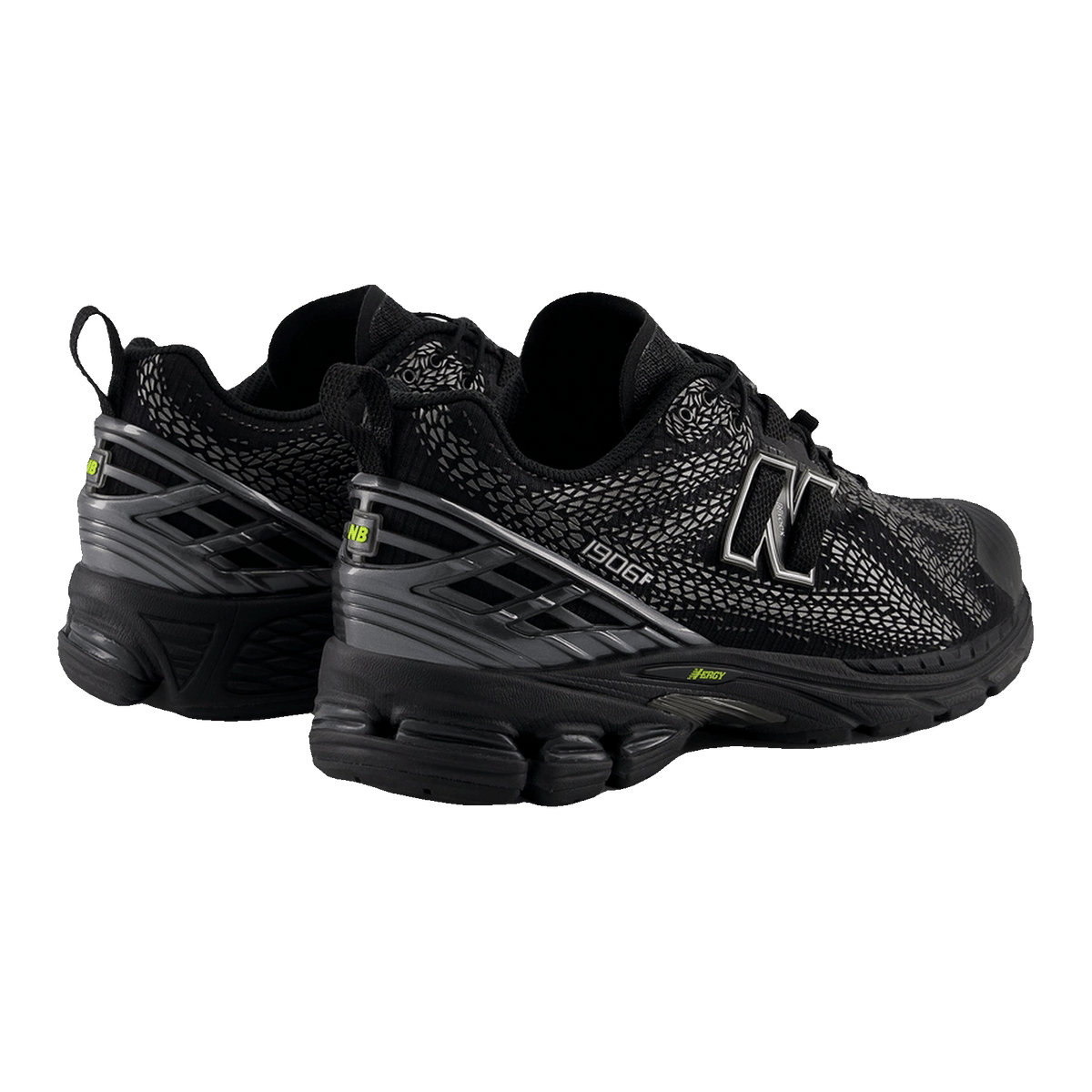 New Balance 1906F Black Alkaline Green Back U19068PN