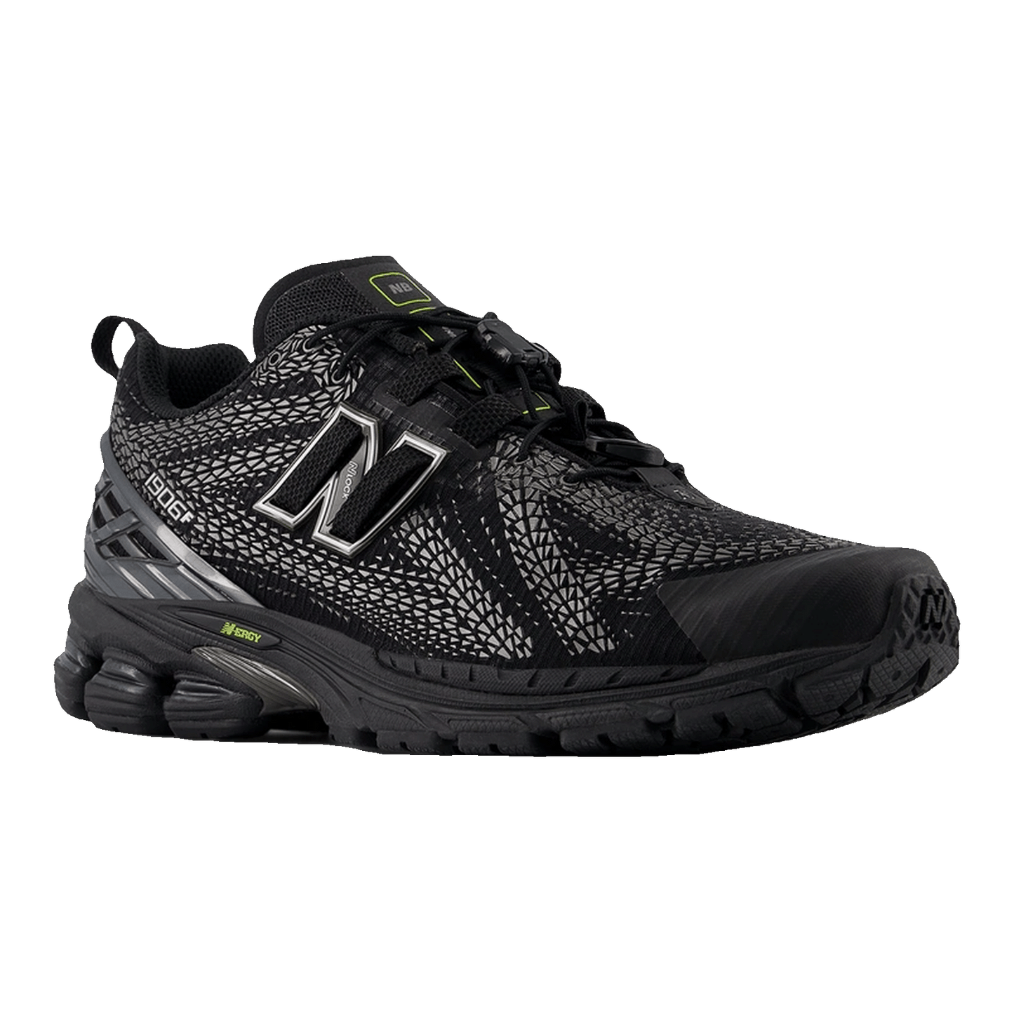 New Balance 1906F Black Alkaline Green Side U19068PN