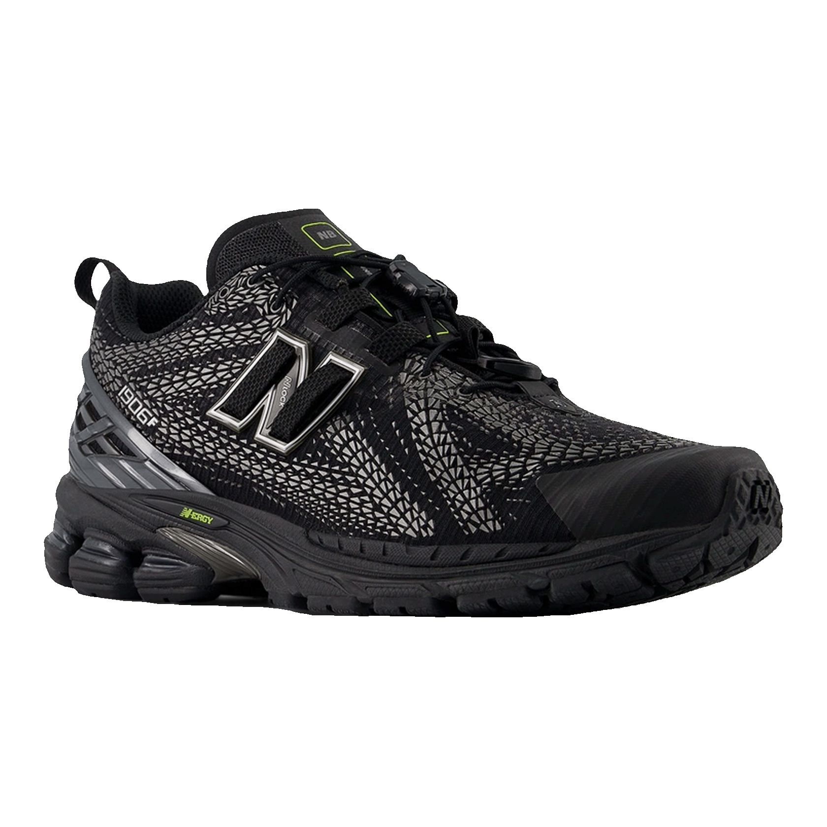 New Balance 1906F Black Alkaline Green Side U19068PN