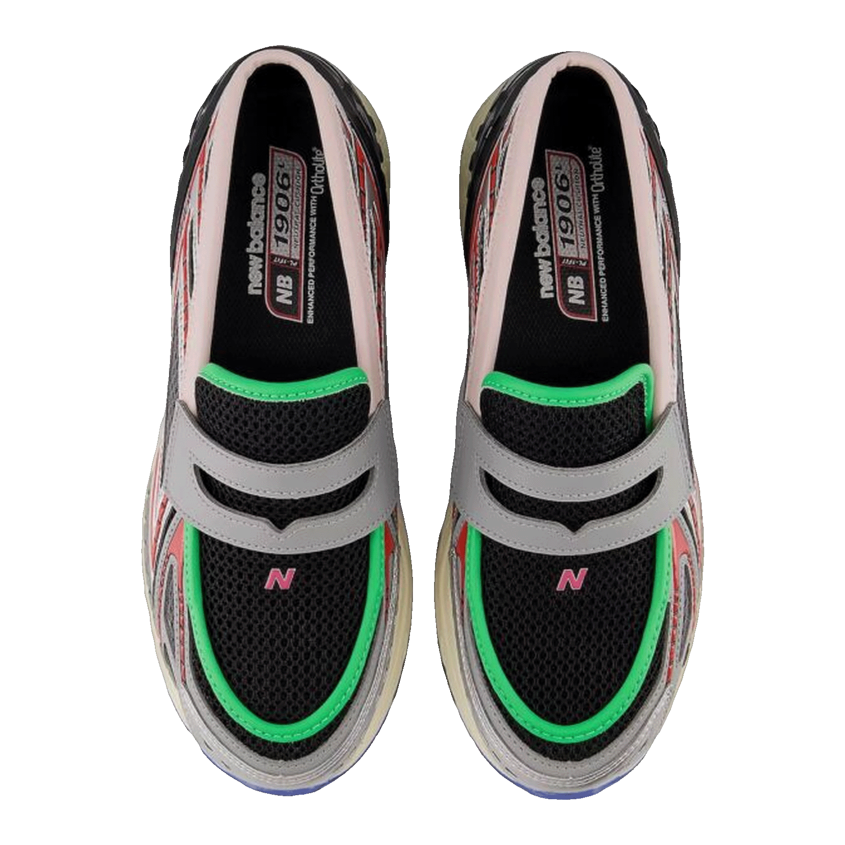 New Balance 1906L Black Multi-Color Oben U190663V