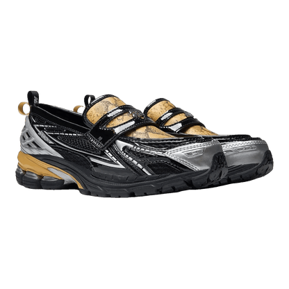 New Balance 1906L GANNI Black Fall Leaf Snakeskin Side U1906LGA