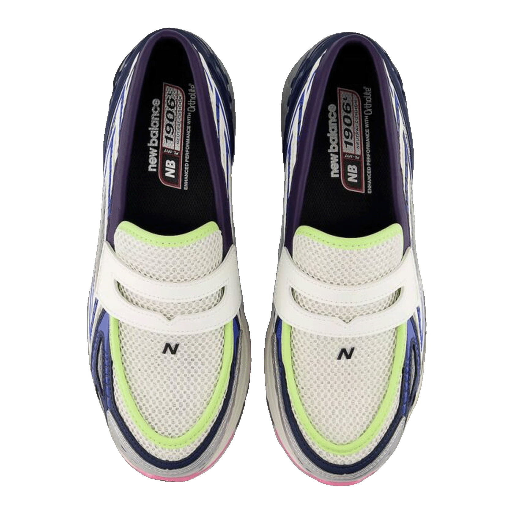 New Balance 1906L Neon Silver Metallic Oben U190667K