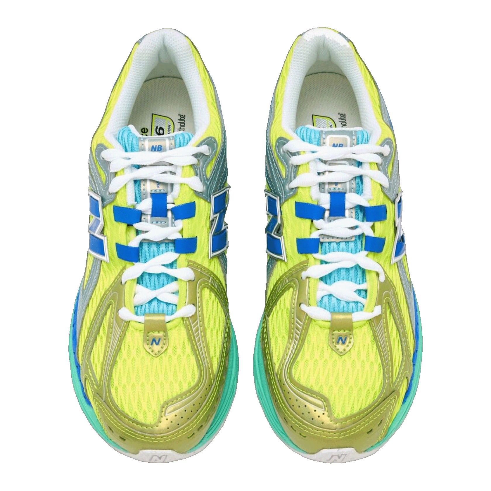 New Balance 1906R Alkaline Green Blue Bird Oben U19063EN