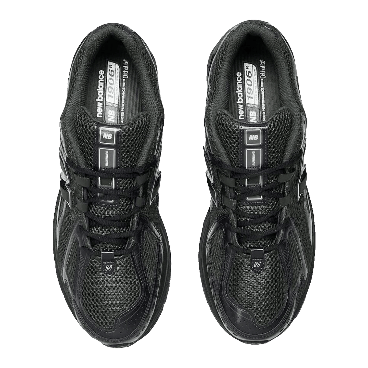New Balance 1906R Black Metallic Silver Oben M1906RJB