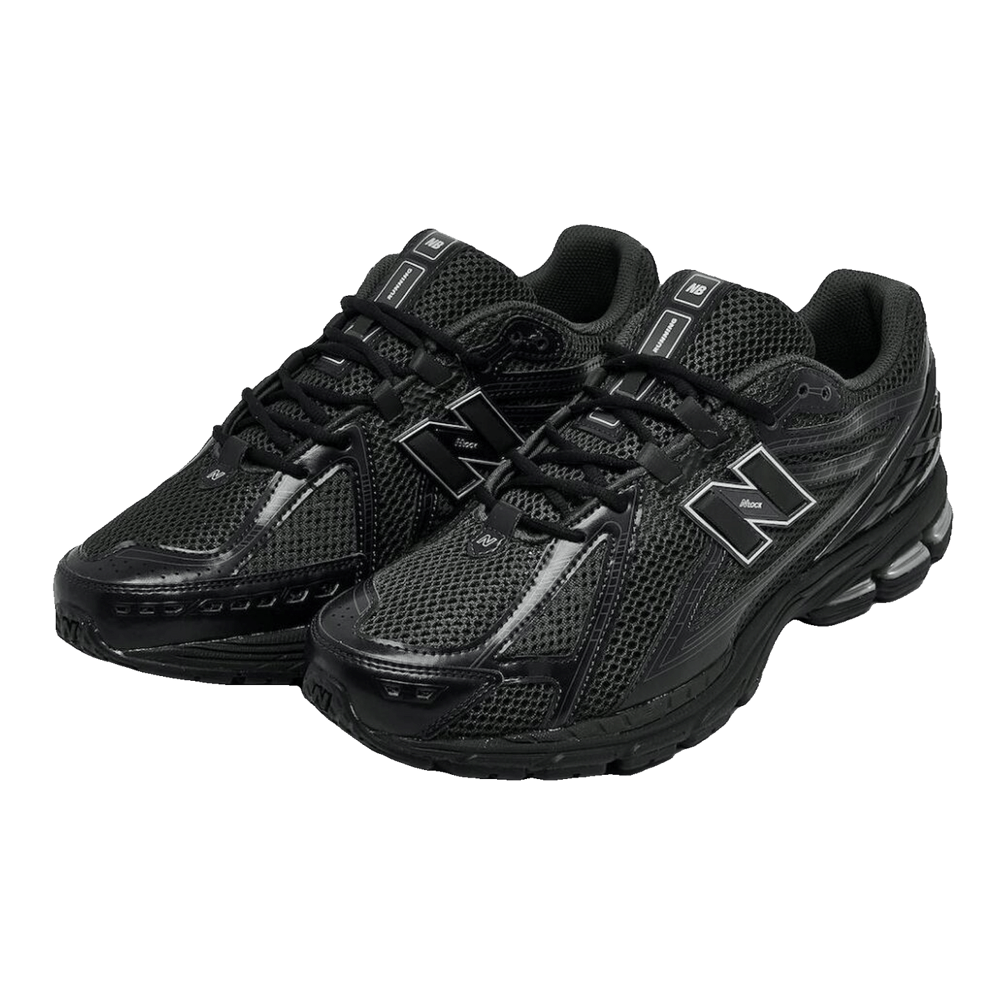 New Balance 1906R Black Metallic Silver Side M1906RJB