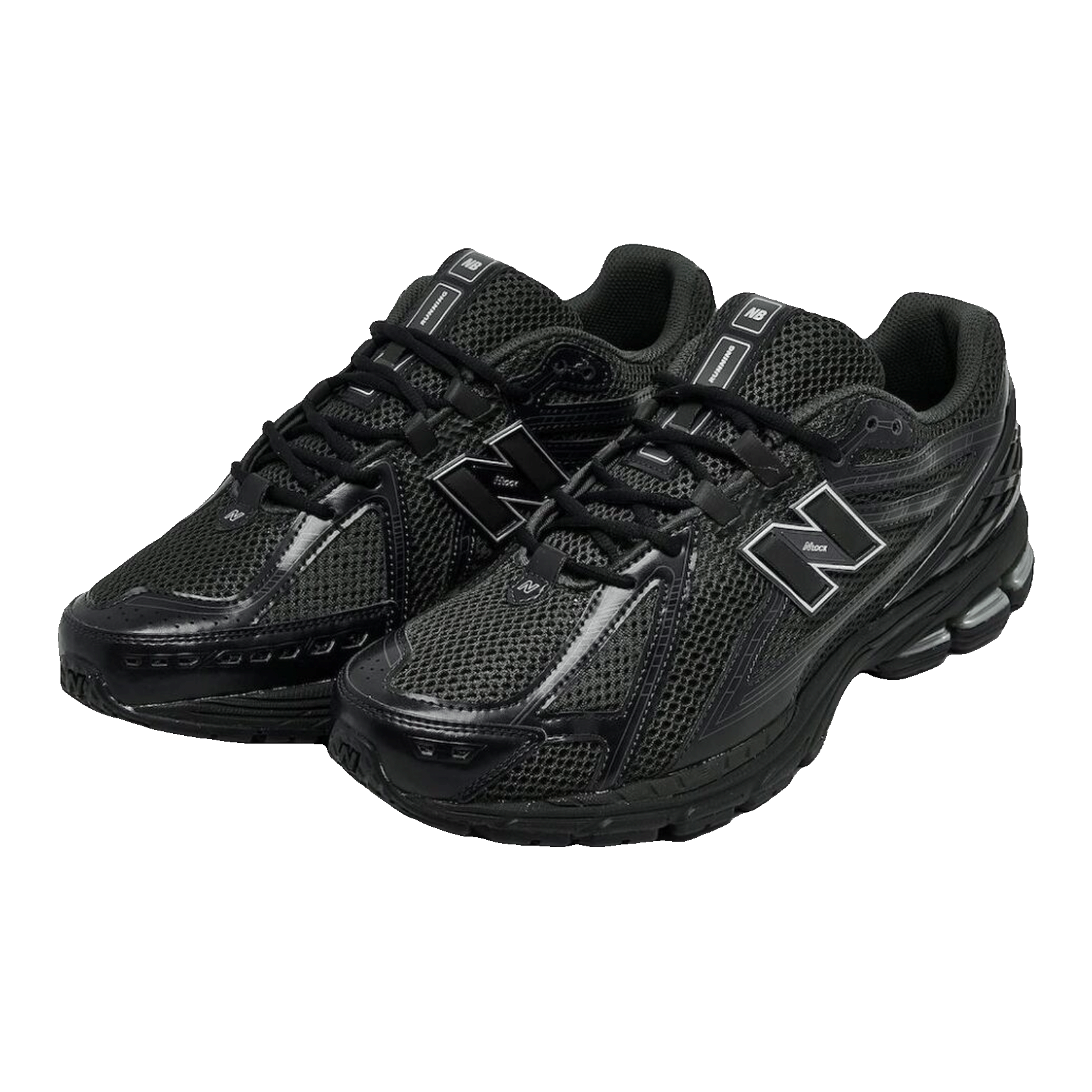 New Balance 1906R Black Metallic Silver Side M1906RJB