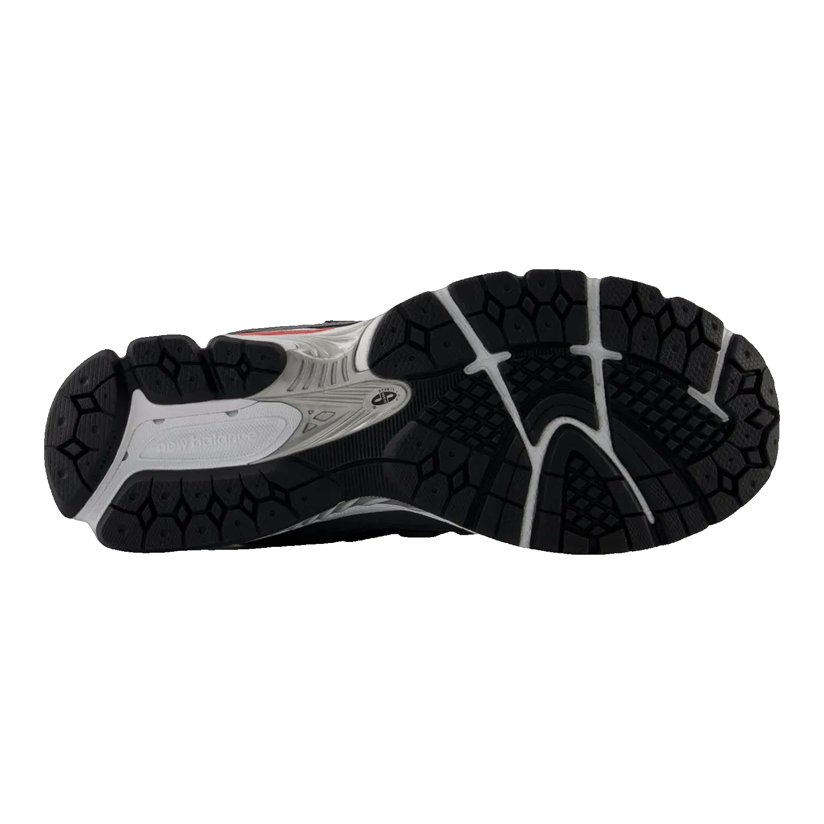 New Balance 1906R Black Team Red Castlerock Sohle U1906RCB