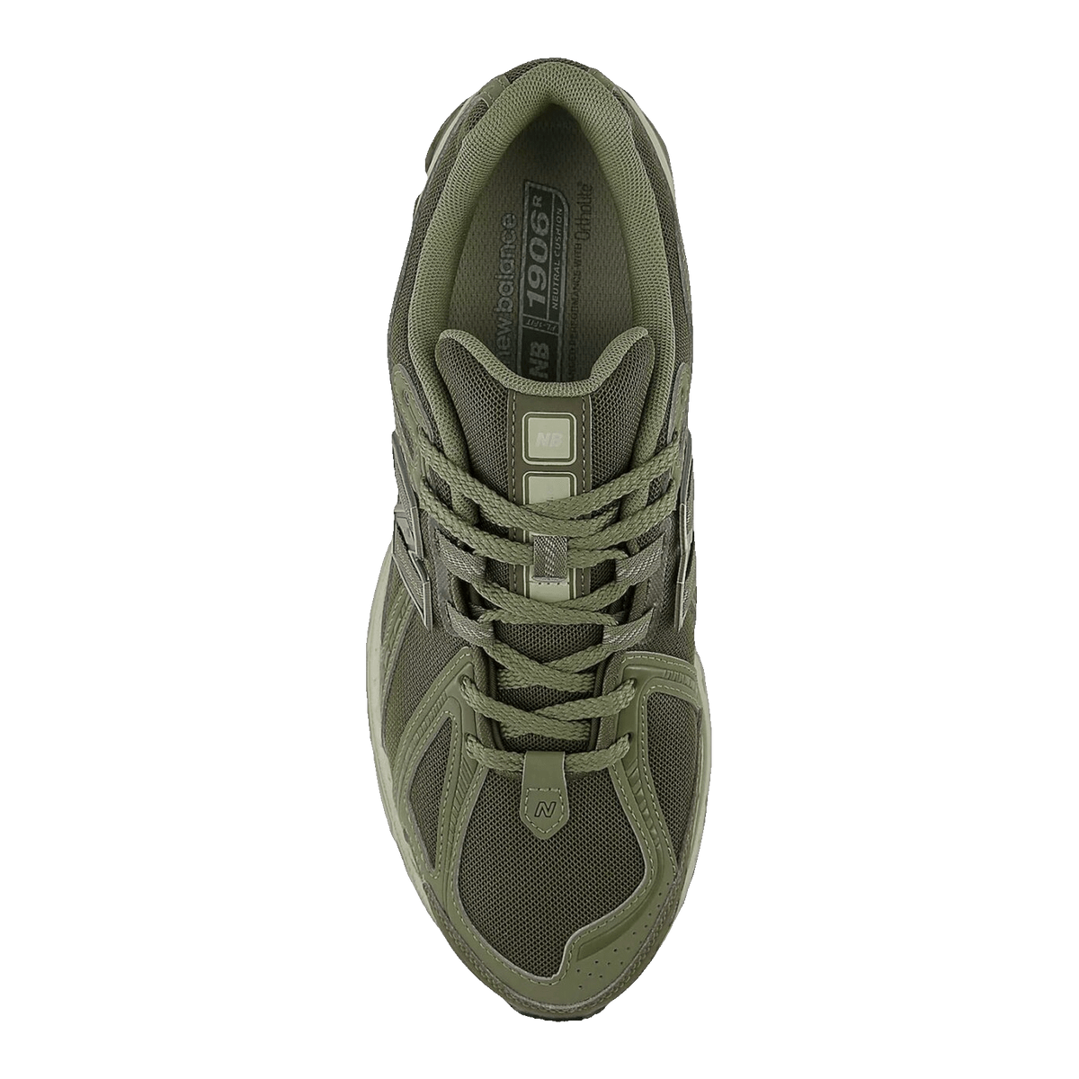 New Balance 1906R Camo Olive Oben M1906RLO
