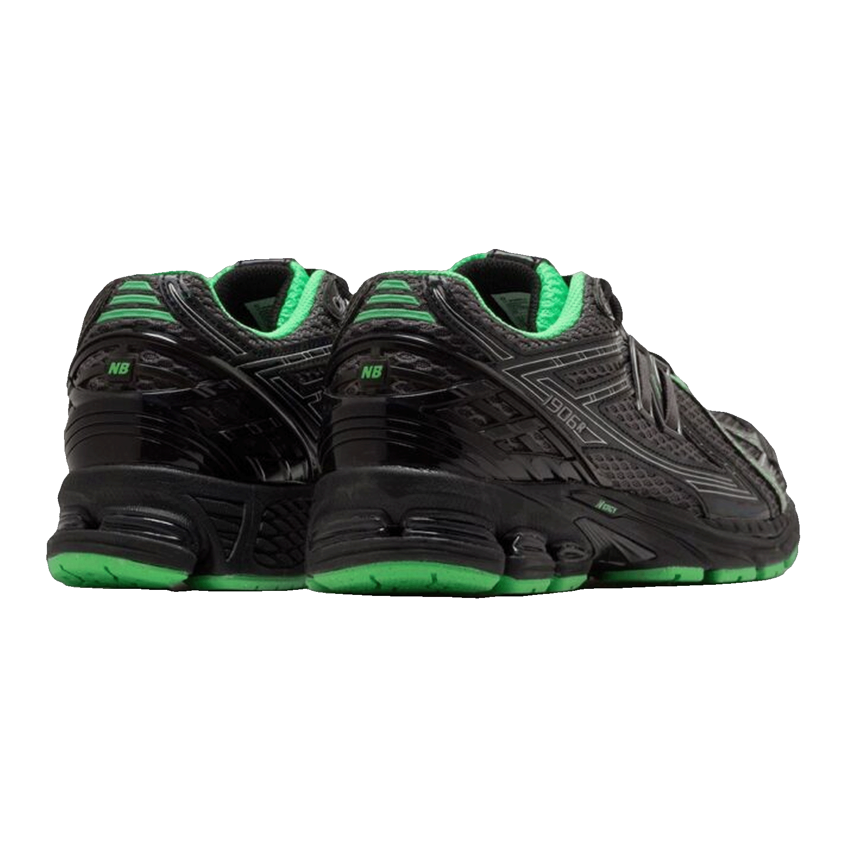 New Balance 1906R Dark Silver Metallic Lab Green Back U1906RCT