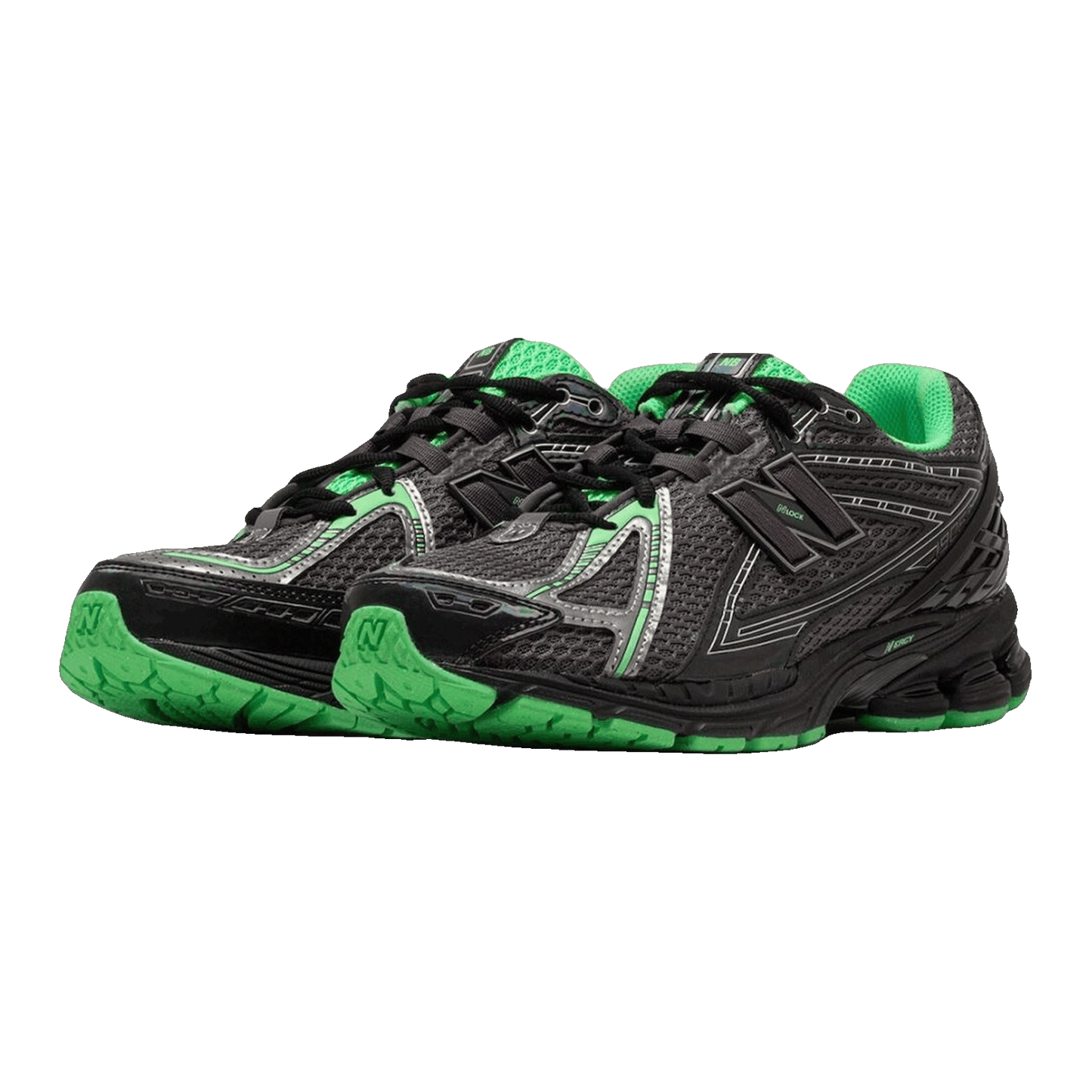 New Balance 1906R Dark Silver Metallic Lab Green Side U1906RCT