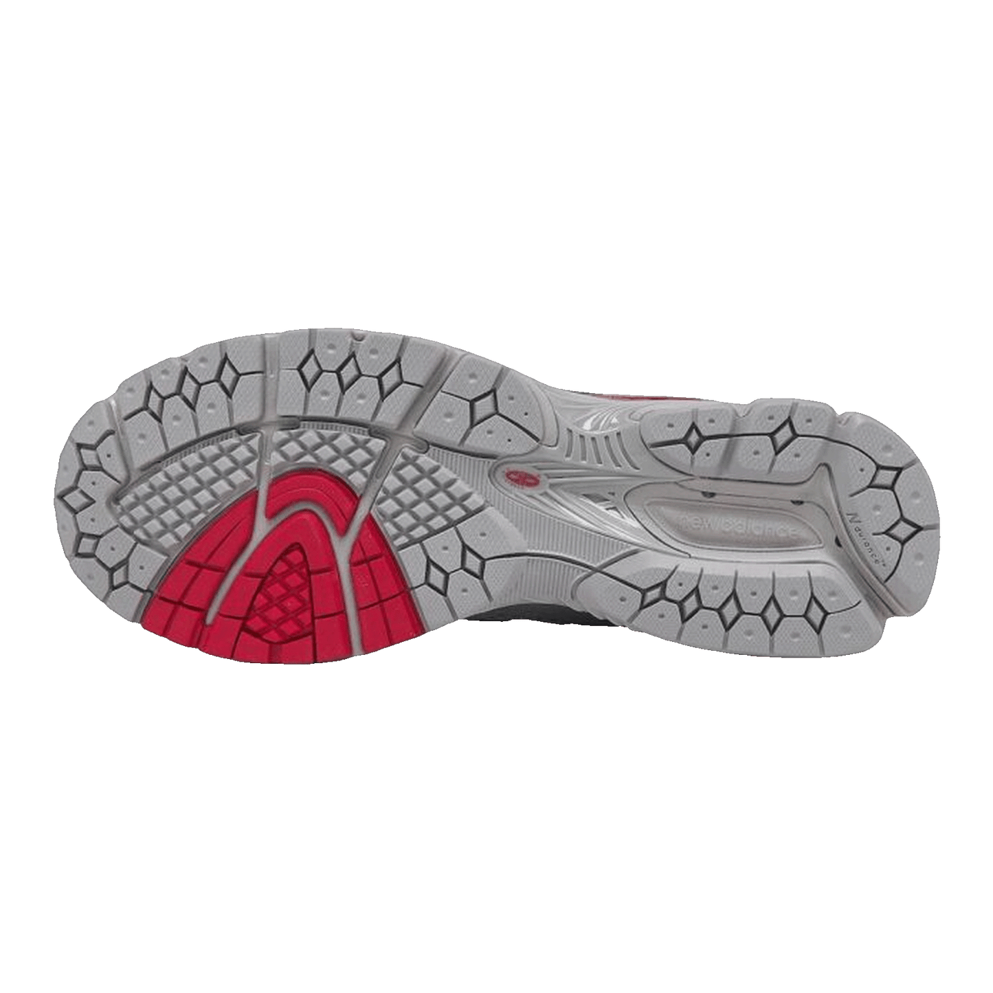 New Balance 1906R Grey Deep Red Sohle M1906RJC