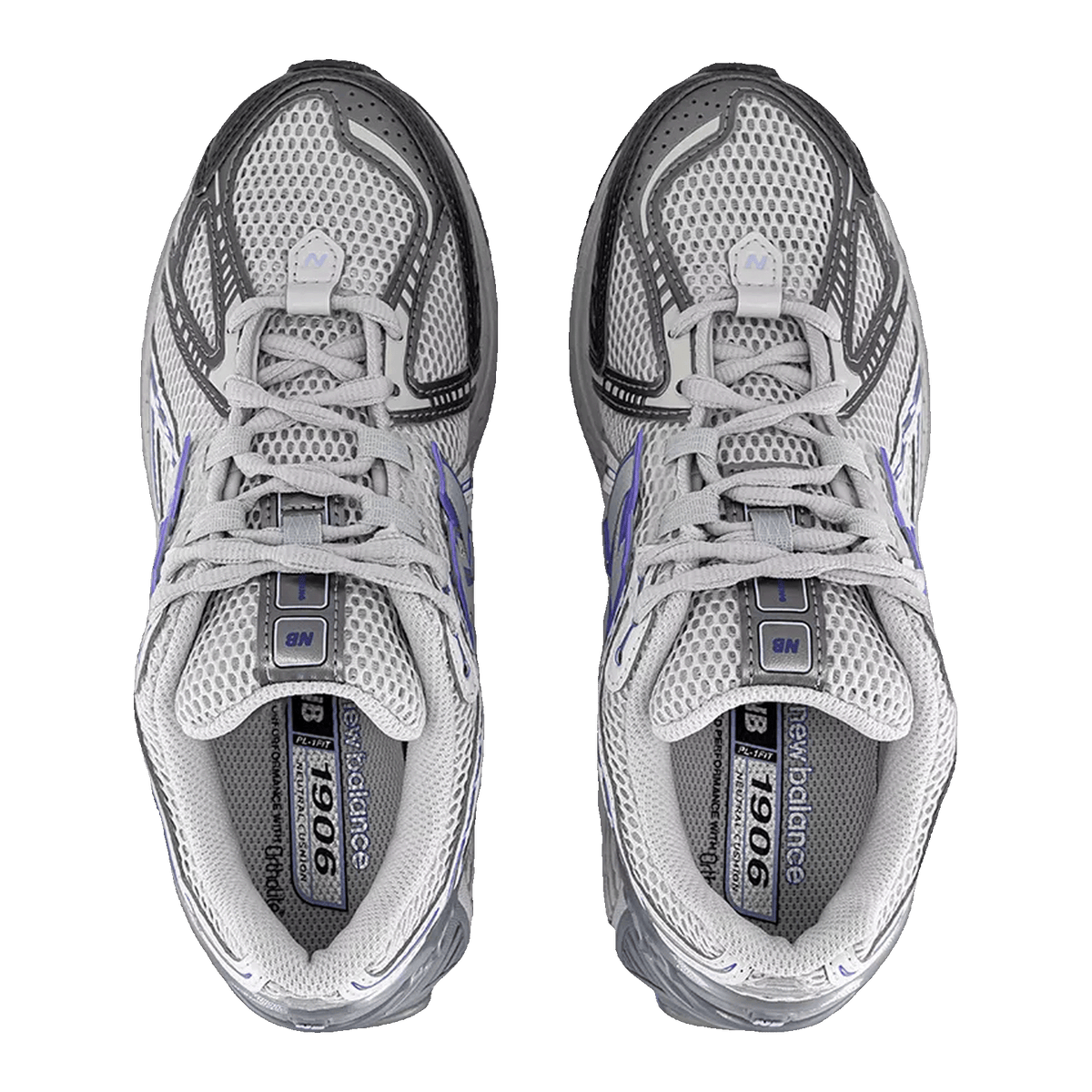New Balance 1906R Grey Matter Electric Indigo Oben U19067XB