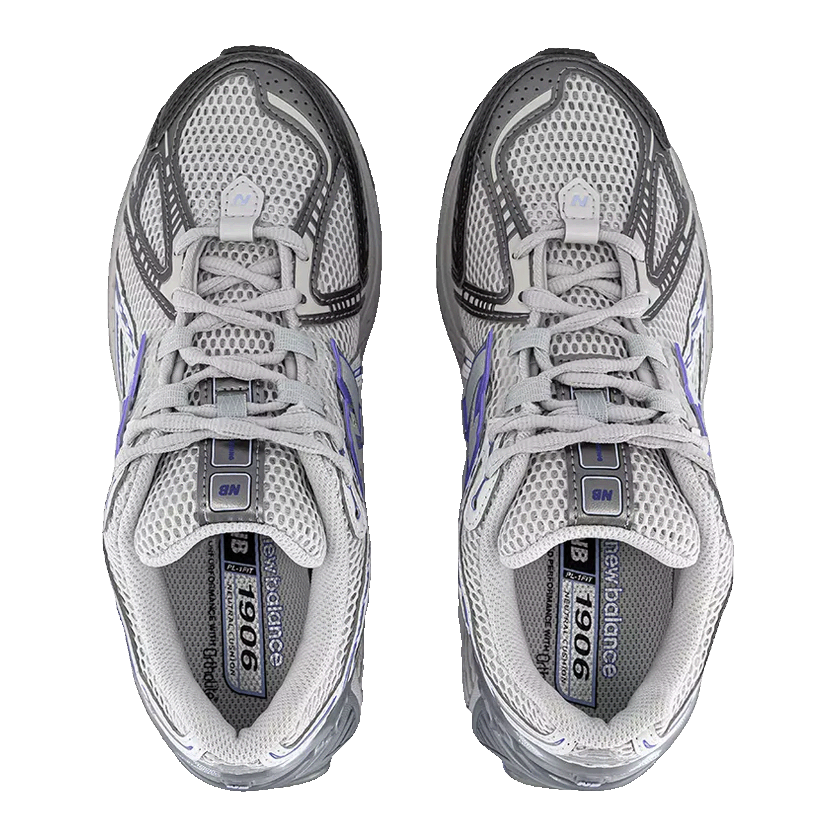 New Balance 1906R Grey Matter Electric Indigo Oben U19067XB