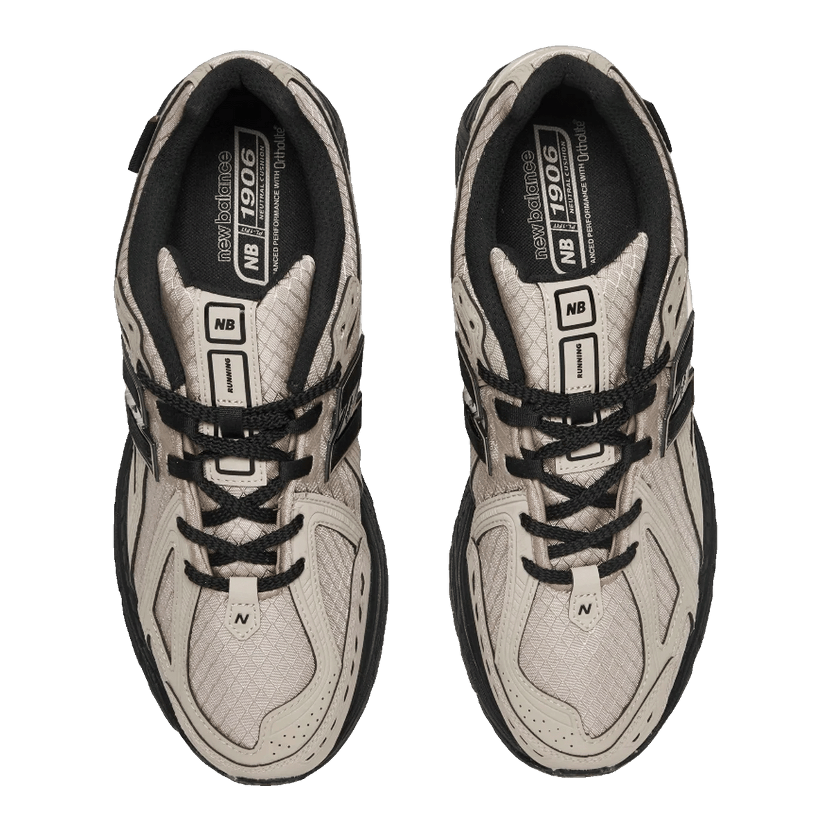 New Balance 1906R Light Mushroom Black Oben M1906RJI