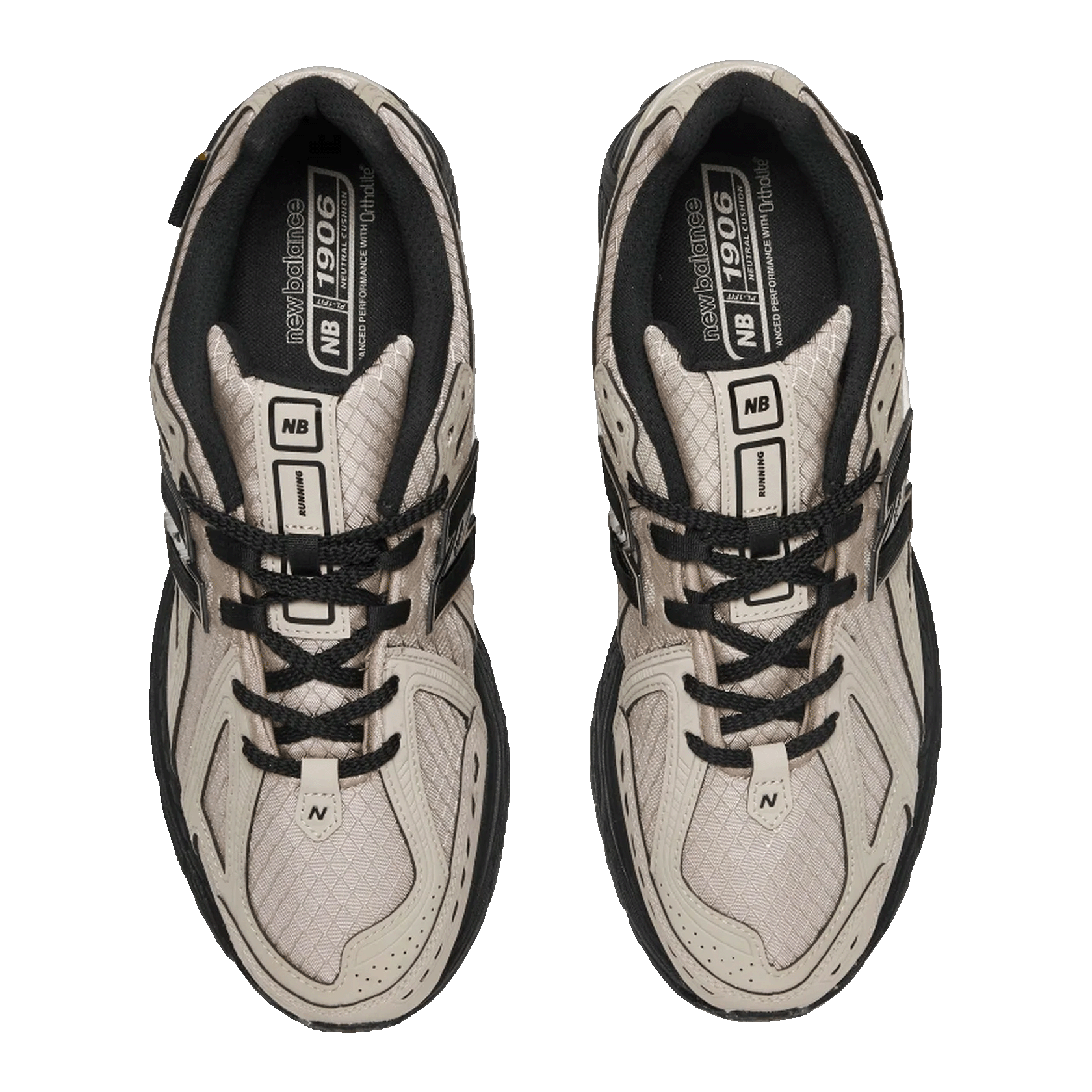 New Balance 1906R Light Mushroom Black Oben M1906RJI