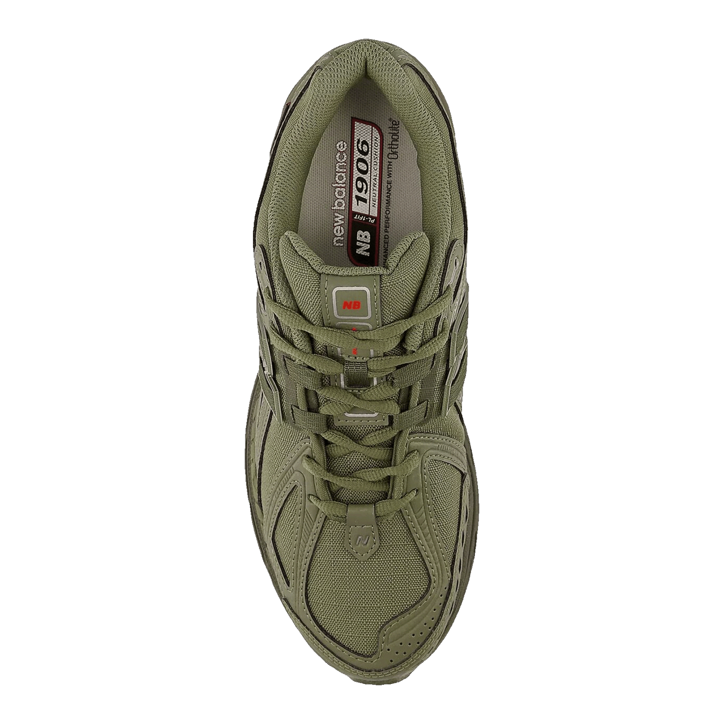 New Balance 1906R Primaloft Dark Olivine Silver Metallic Oben U1906ROG