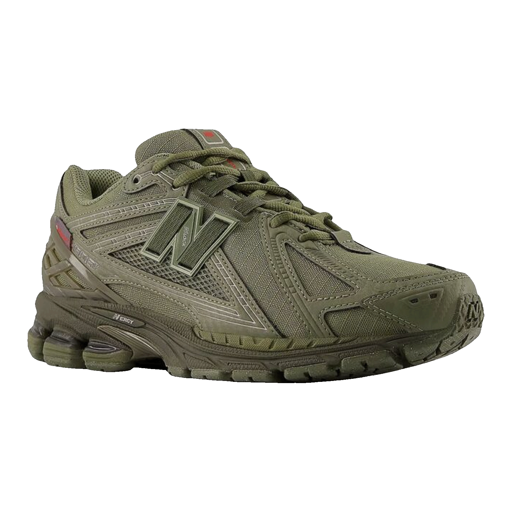 New Balance 1906R Primaloft Dark Olivine Silver Metallic Side U1906ROG