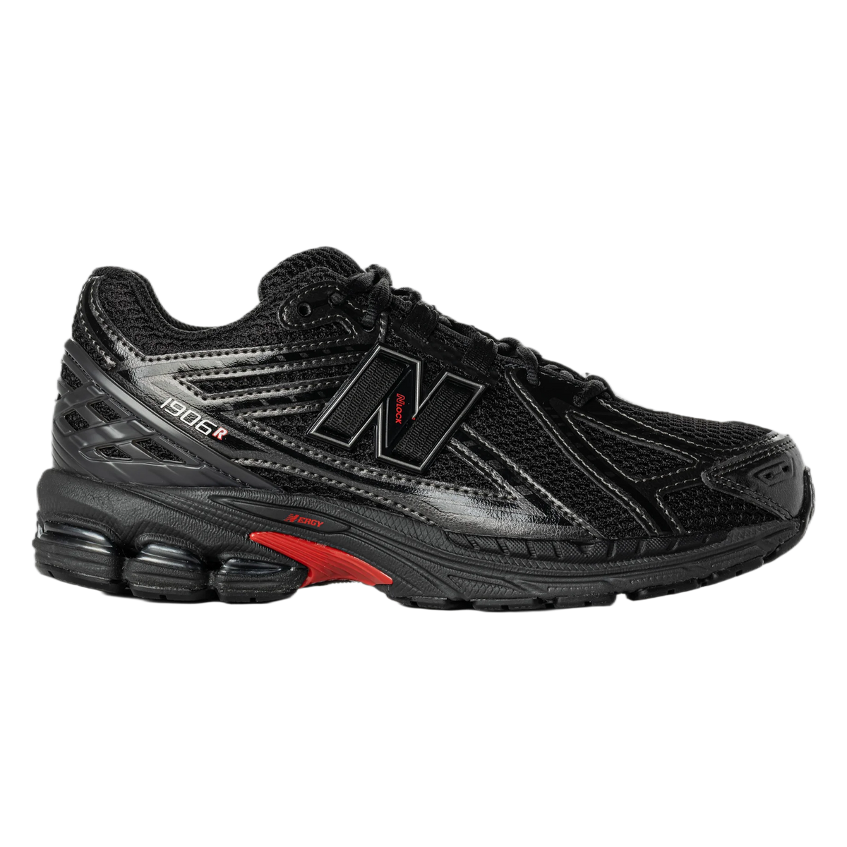 New Balance 1906R Shoe Palace Exclusive Black Red (GS) GC1906ST
