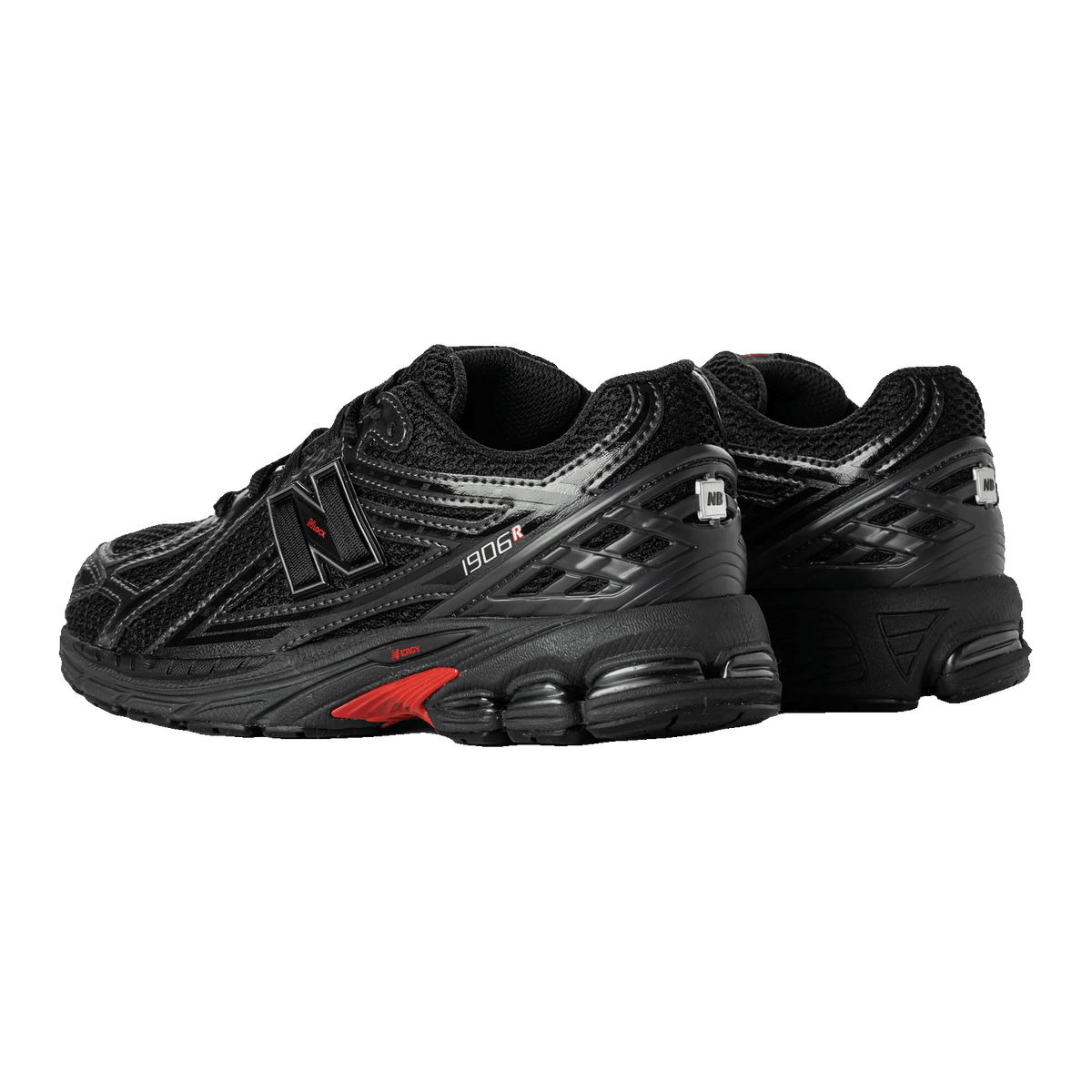 New Balance 1906R Shoe Palace Exclusive Black Red (GS) Back