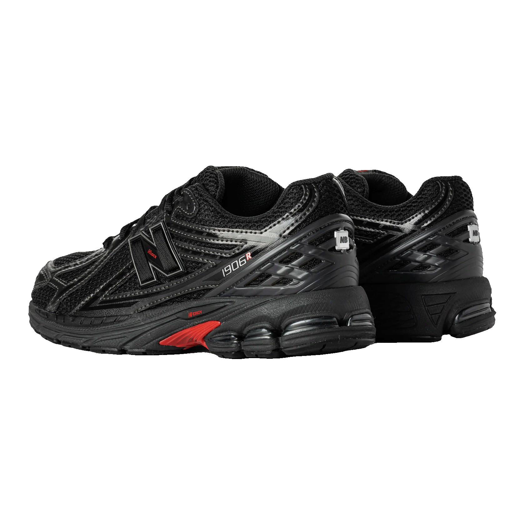 New Balance 1906R Shoe Palace Exclusive Black Red (GS) Back