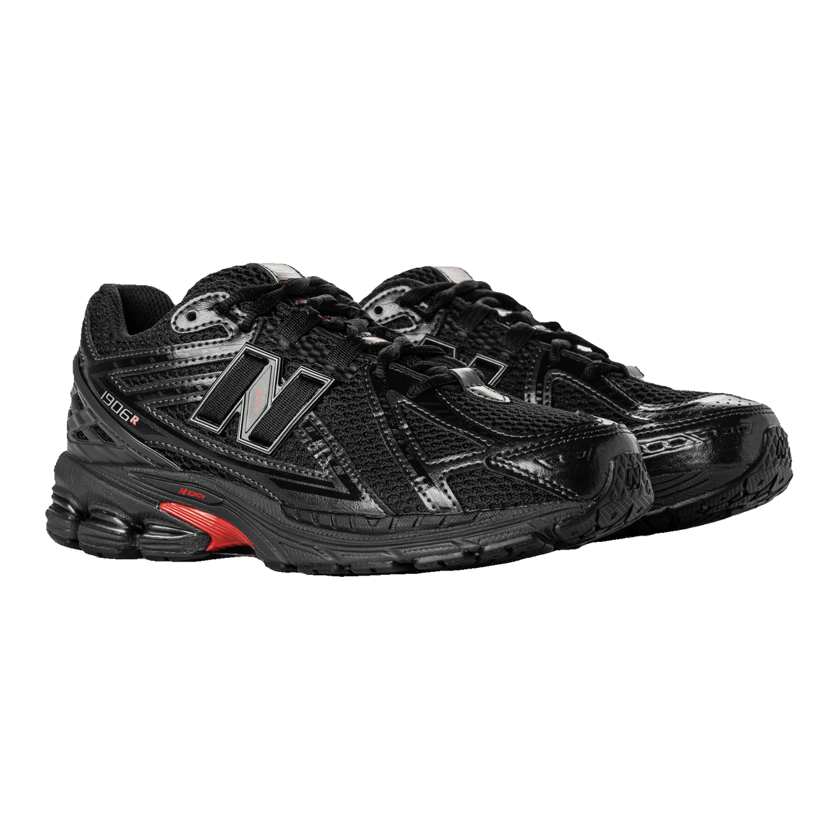 New Balance 1906R Shoe Palace Exclusive Black Red (GS) Side