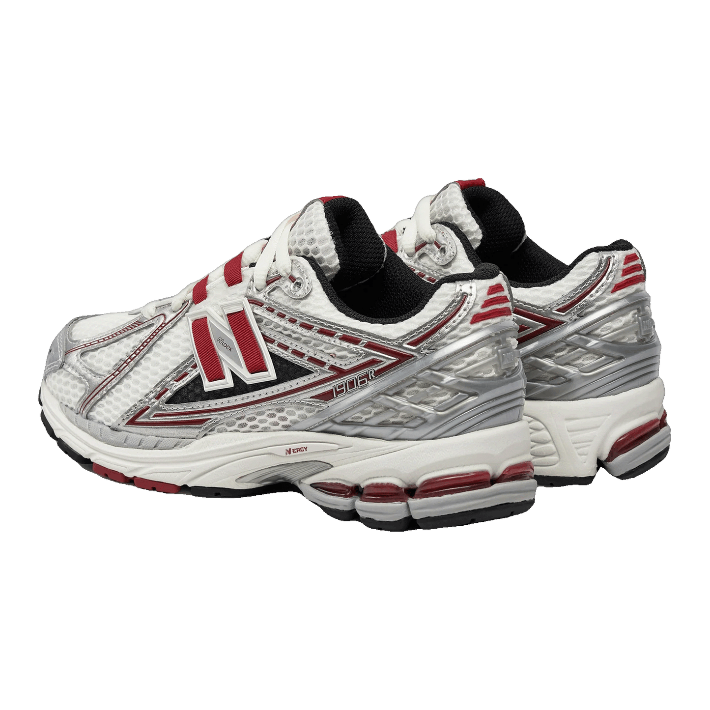 New Balance 1906R Silver Classic Crimson Back M1906REA