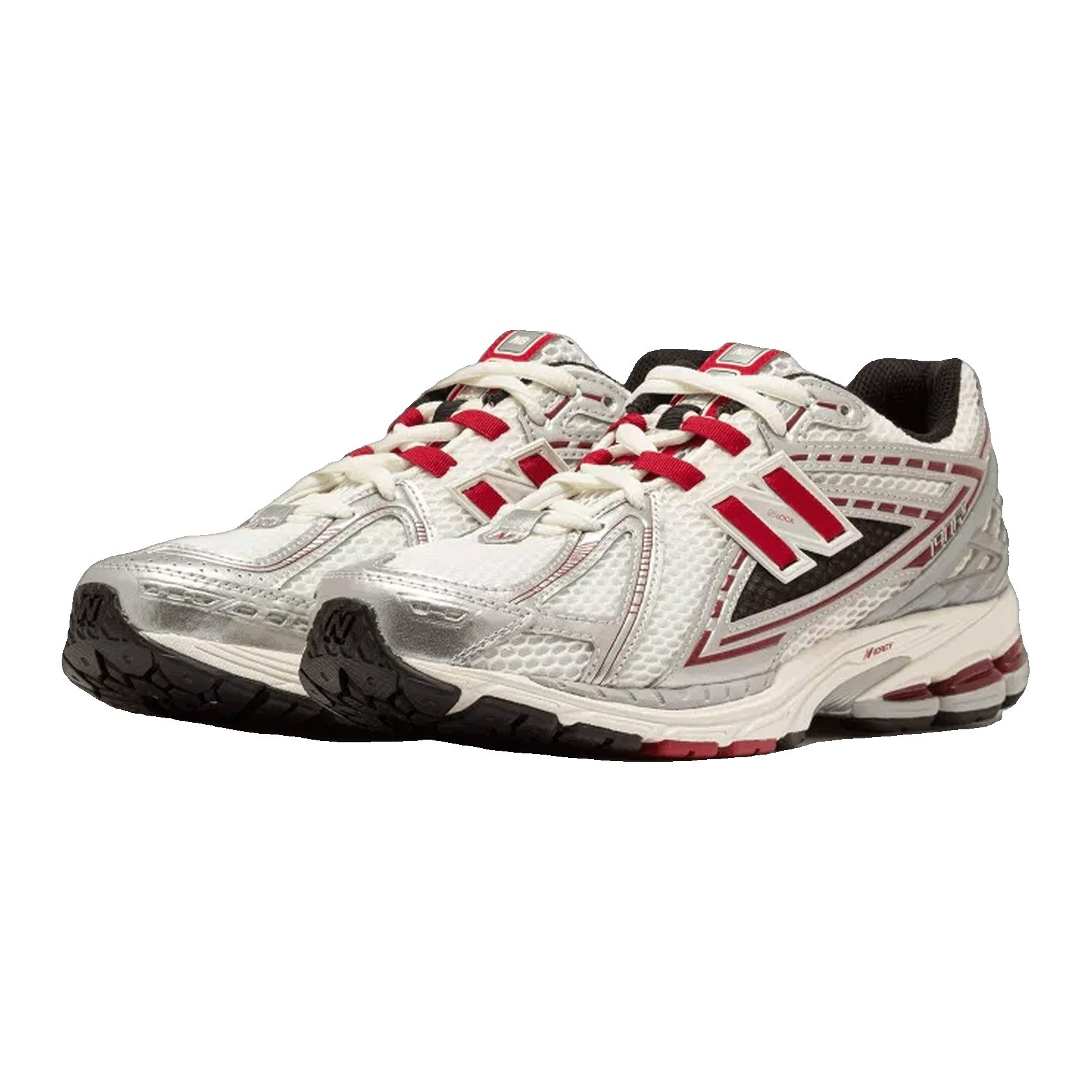 New Balance 1906R Silver Classic Crimson Side M1906REA