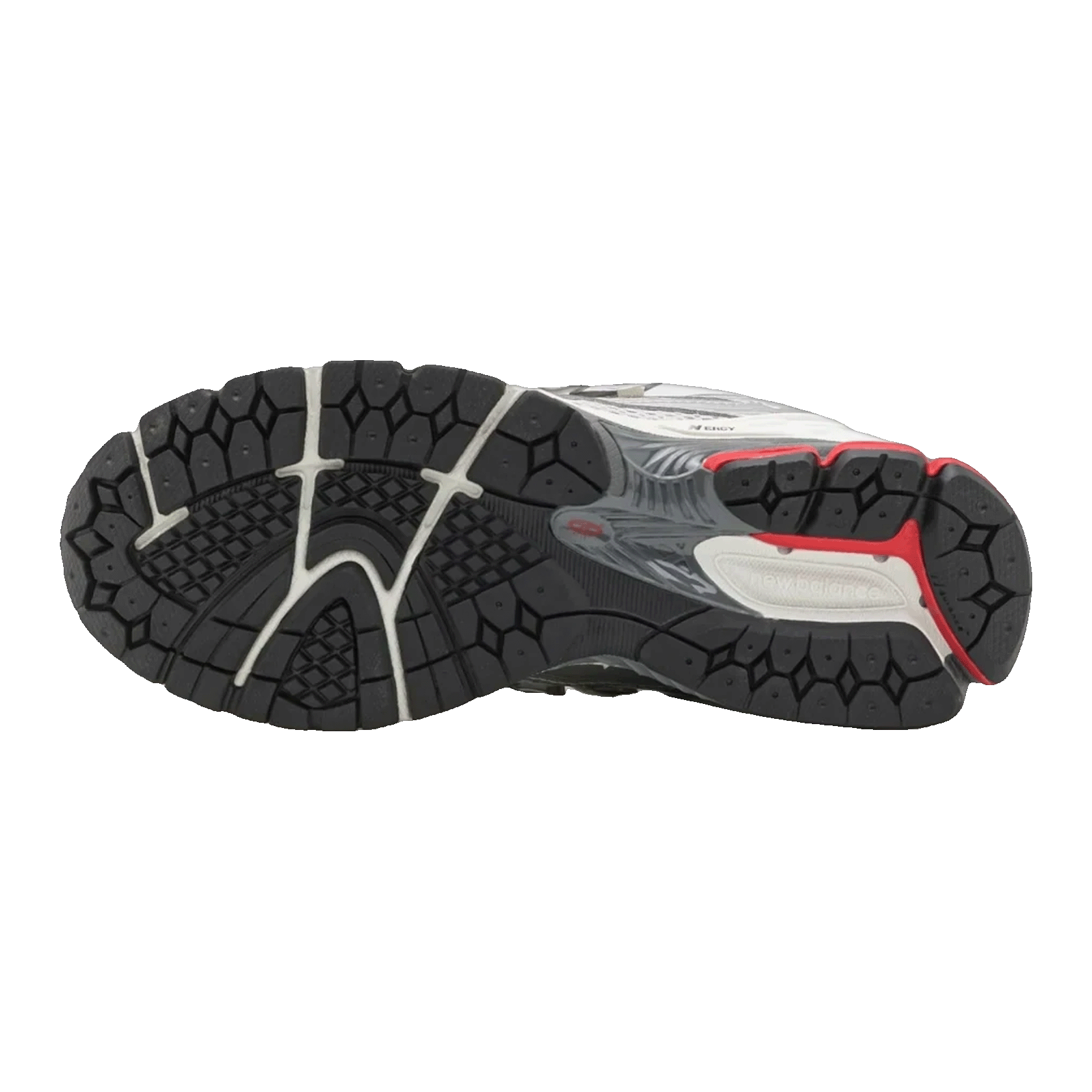 New Balance 1906R Silver Crimson Sohle