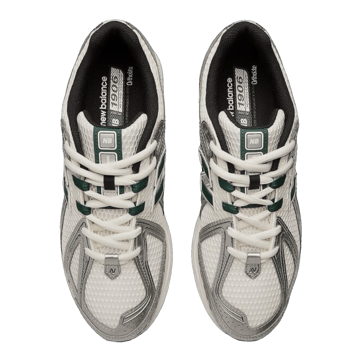 New Balance 1906R Silver Metallic Nightwatch Green Oben M1906REU