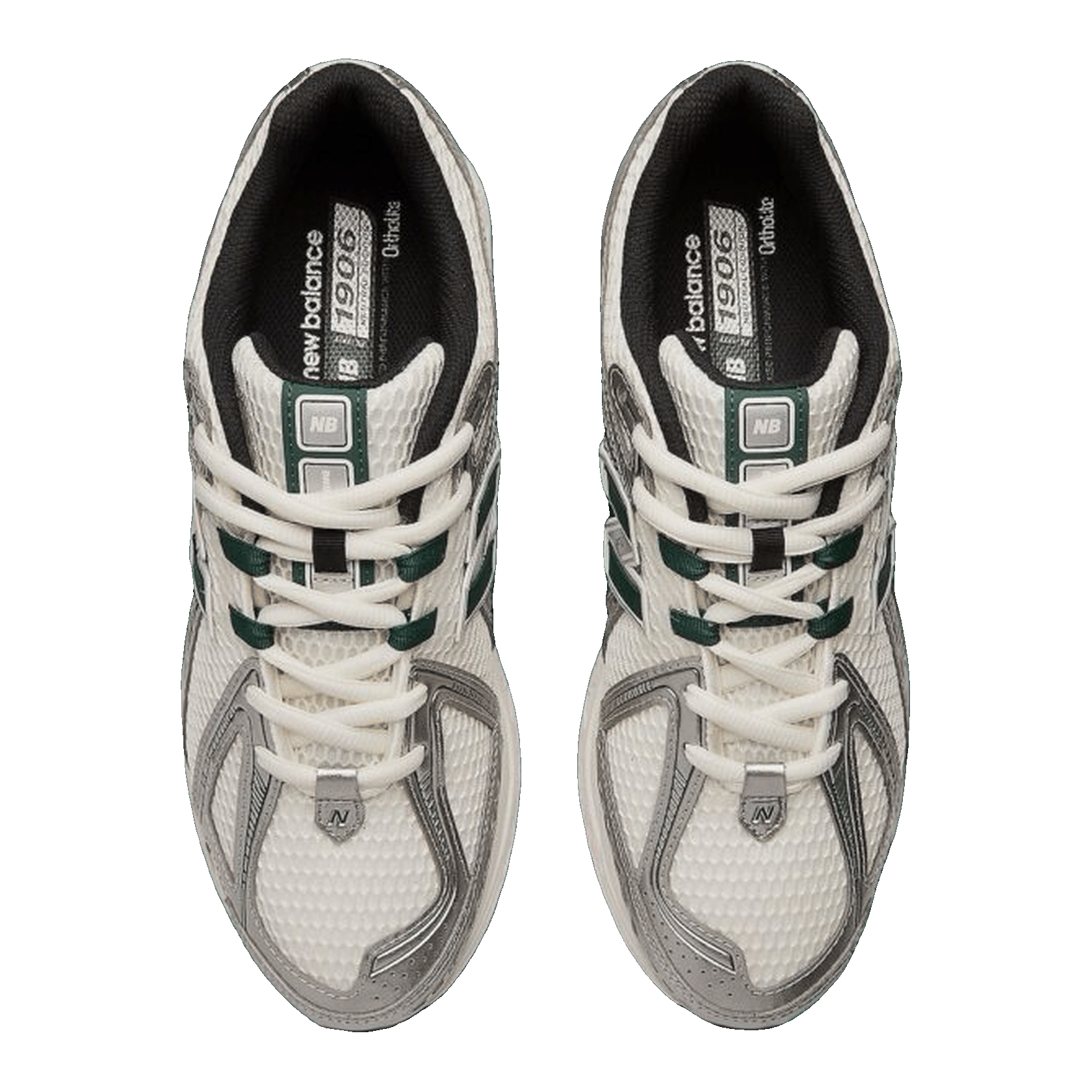 New Balance 1906R Silver Metallic Nightwatch Green Oben M1906REU