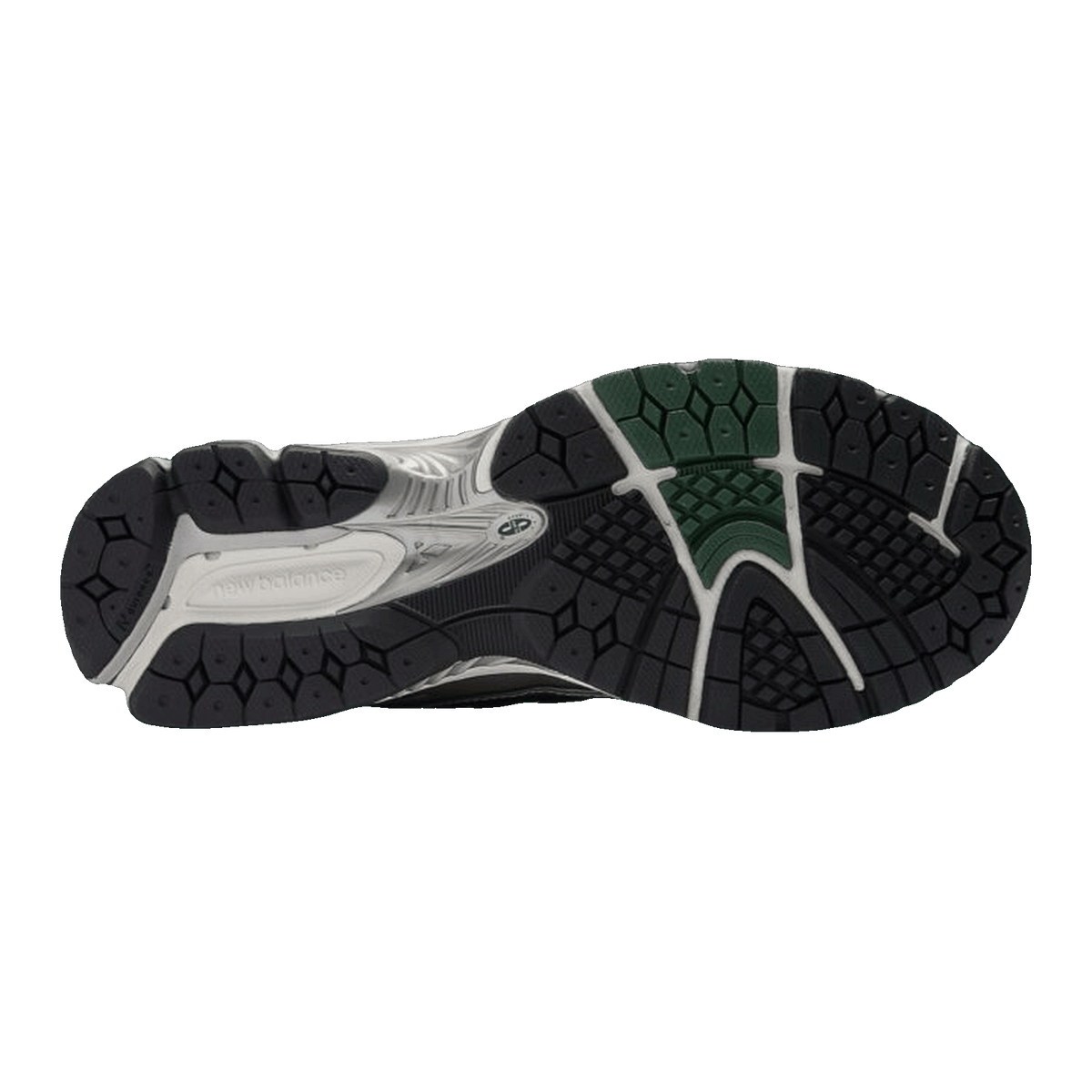 New Balance 1906R Silver Metallic Nightwatch Green Sohle M1906REU