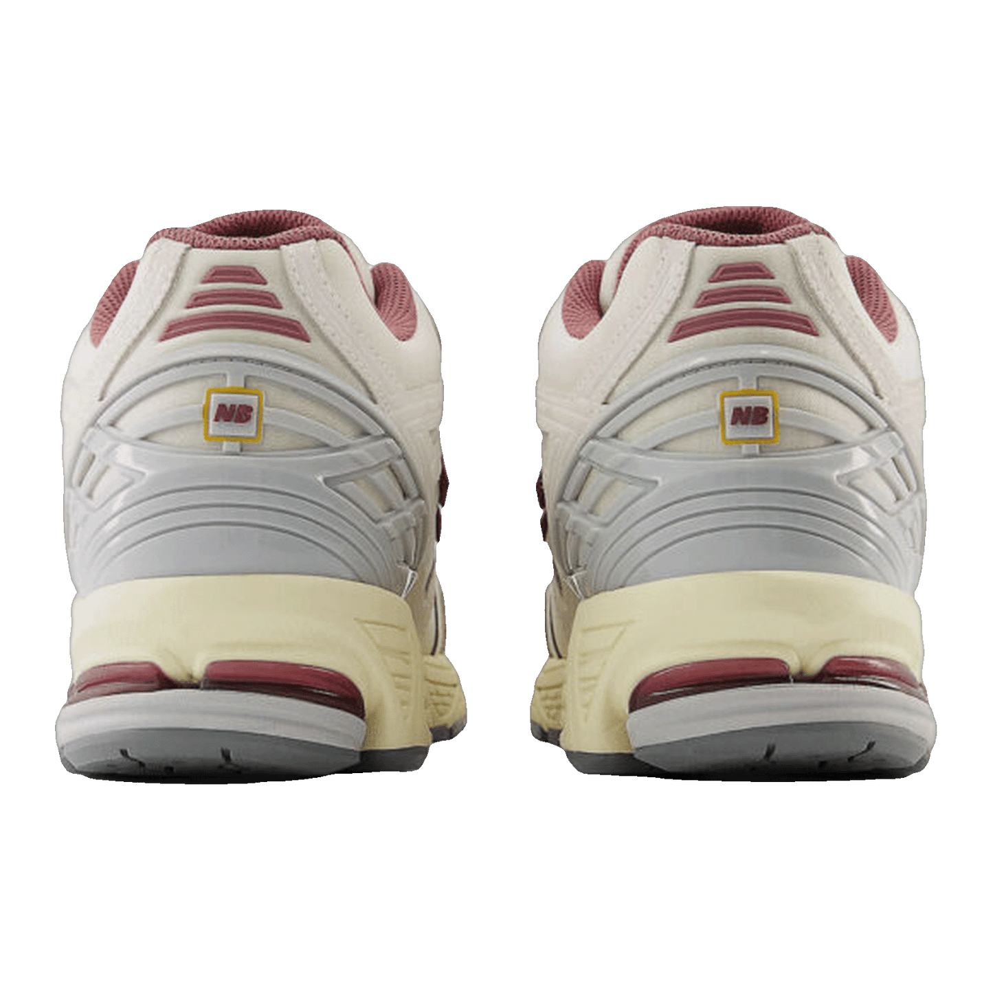 New Balance 1906R White Burgundy Back