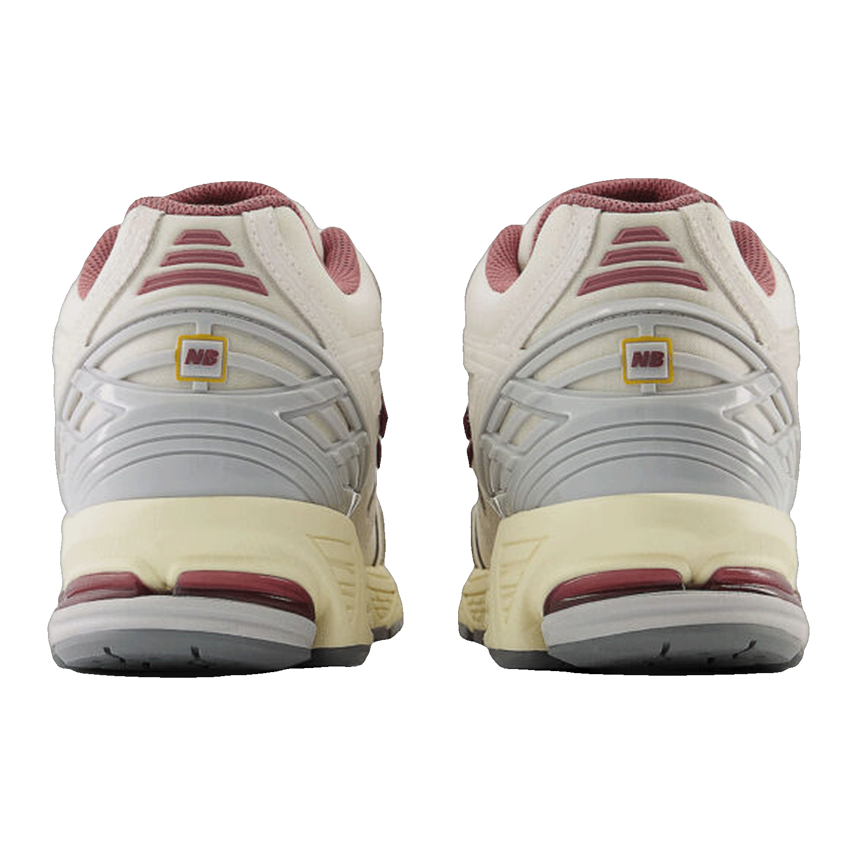 New Balance 1906R White Burgundy Back