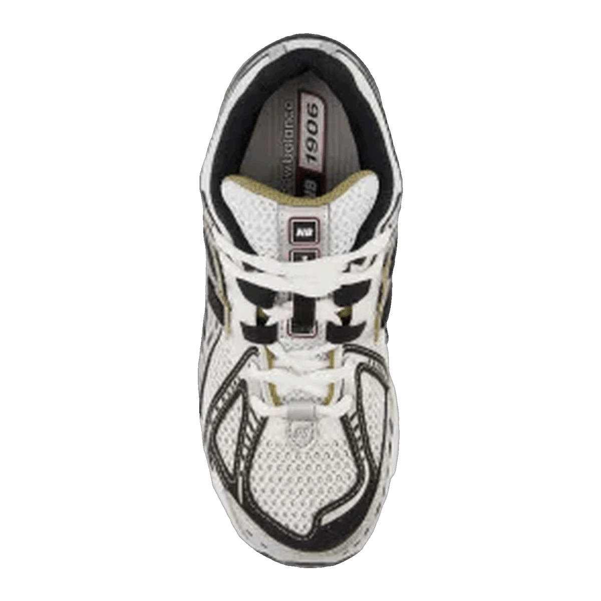 New Balance 1906R White Metallic Gold (GS) Oben GC1906RA