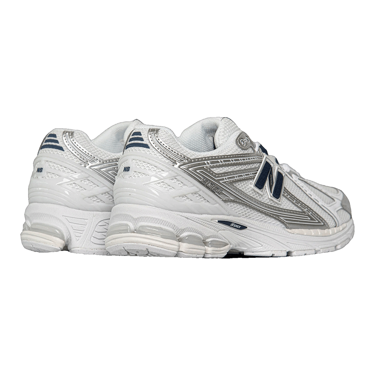 New Balance 1906R White Navy Silver Metallic Back U1906RCM