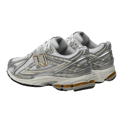 New Balance 1906R White Rain Cloud Silver Metallic Back M1906RI