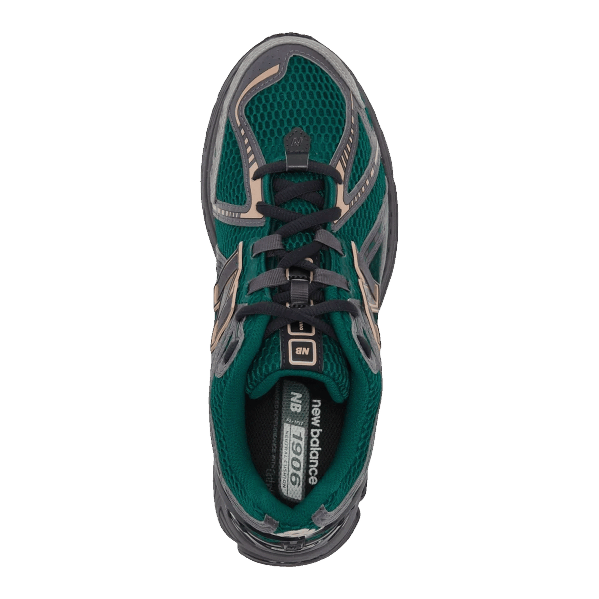 New Balance 1906R Zalando Trail Mix Green Oben