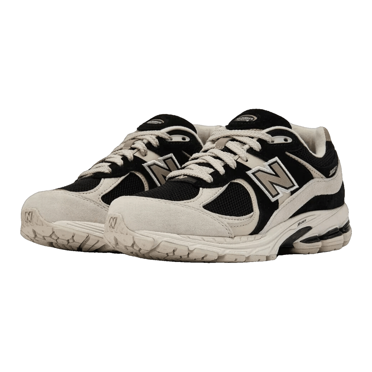 New Balance 2002R Black Beige Tan Side M2002RTZ