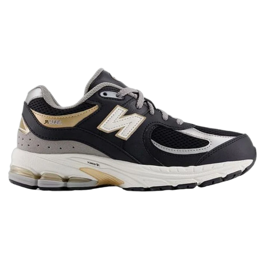 New Balance 2002R Black Sea Salt Gold Metallic (GS) GC2002PO