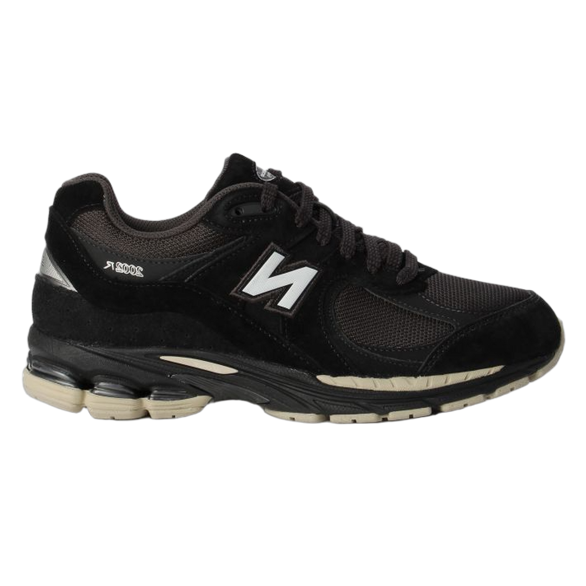 New Balance 2002R Black Timber Wolf White U2002RL