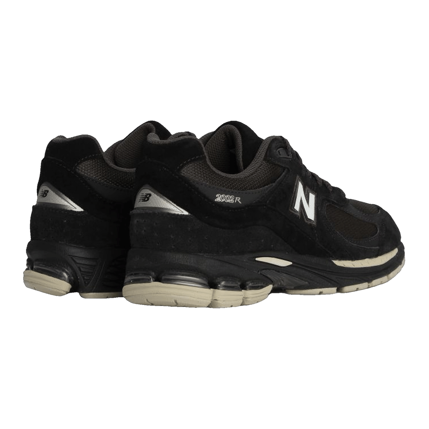 New Balance 2002R Black Timber Wolf White Back U2002RL