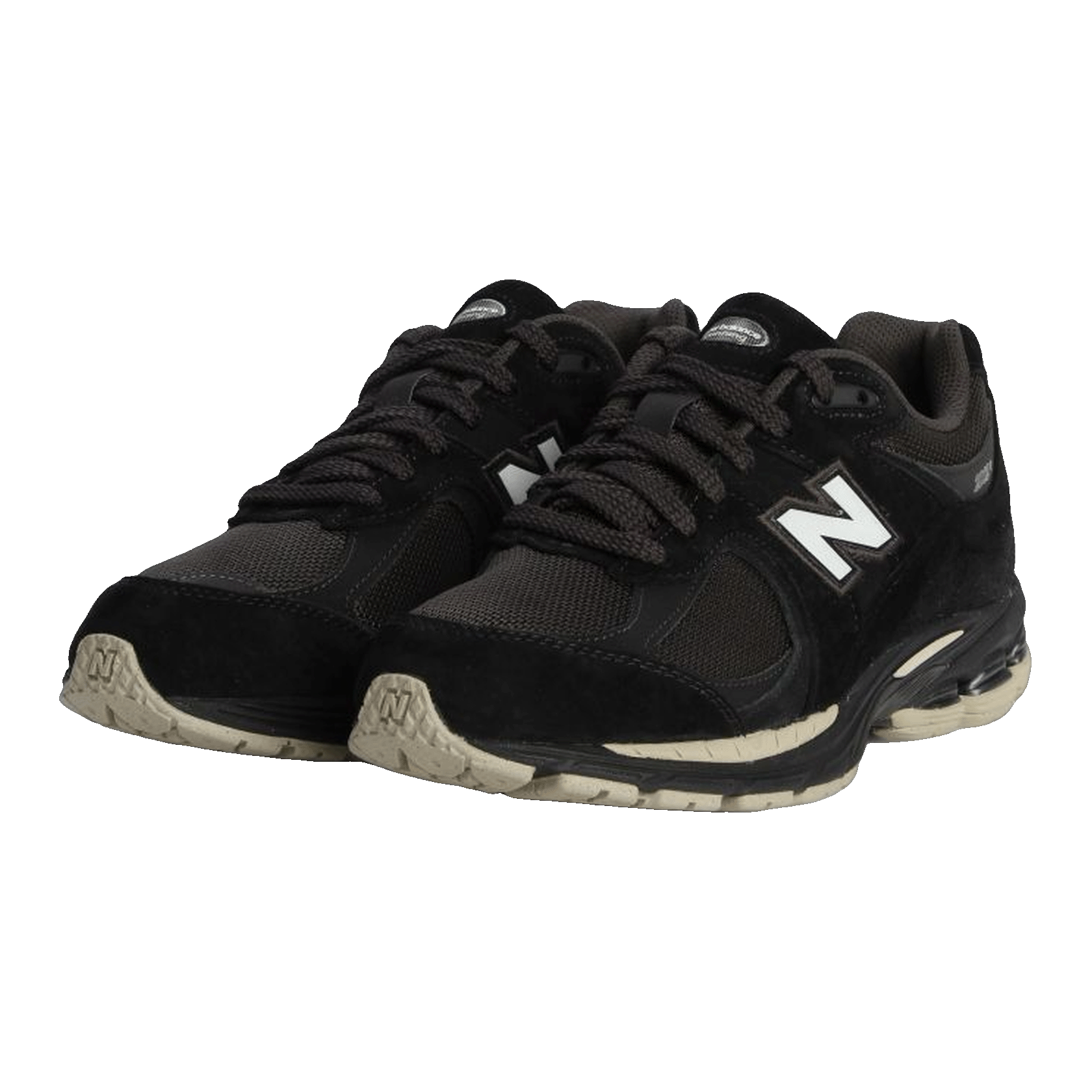 New Balance 2002R Black Timber Wolf White Side U2002RL