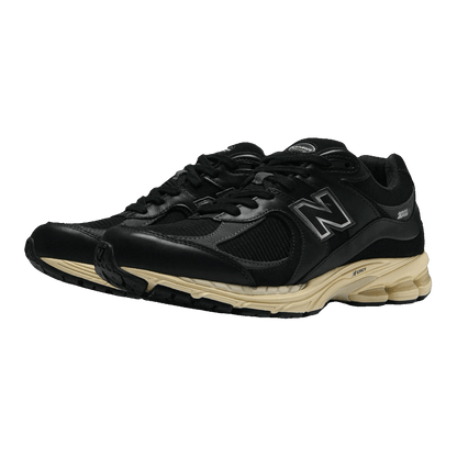 New Balance 2002R Black Vintage Side M2002RIB
