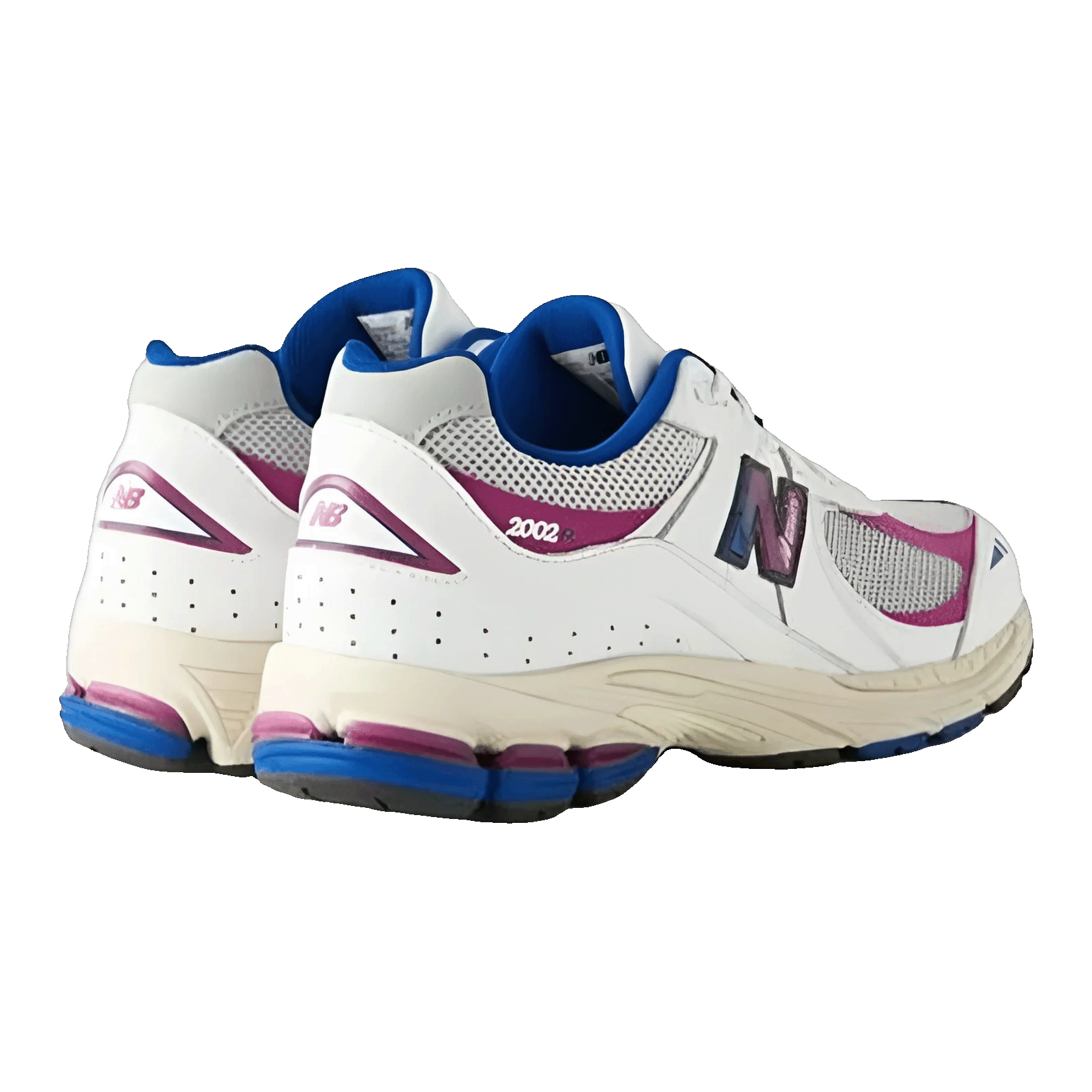 New Balance 2002R Good Vibes Pack White Pink Back M2002RGY