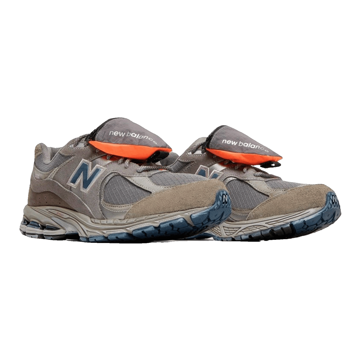 New Balance 2002R Grey Brown Pouch Side M2002RVA